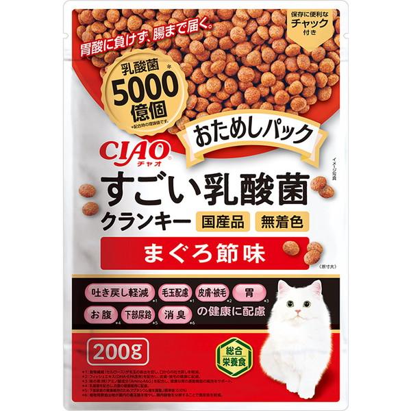 いなばペットフード CIAO すごい乳酸菌クランキー おためし いなばペットフード CIAO すごい乳酸菌クランキー おためし