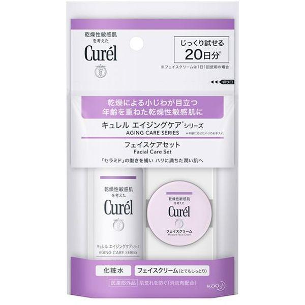 スキンケア 化粧水 クリーム フェイスクリーム 保湿 エイジングケア うるおい ハリ 小じわ 肌荒れ ミニセットトラベルセット 乾燥肌 敏感肌 キュレル セラミド乾燥による小じわが目立つ年齢を重ねた乾燥性敏感肌に。旅先や外出先で、キュレルの...