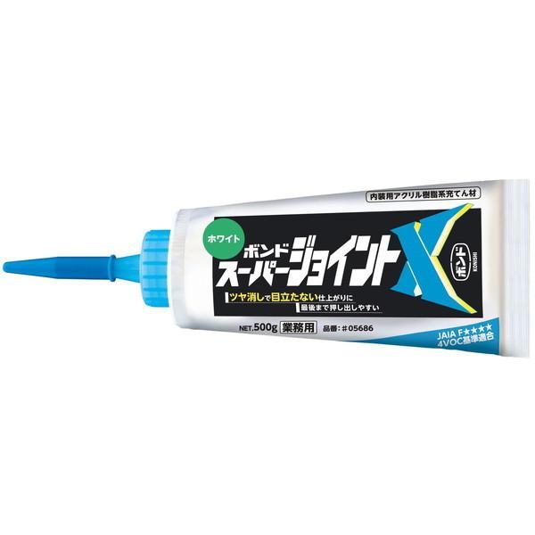 コニシ スーパージョイントX チューブ 500g ホワイト : XPRICE