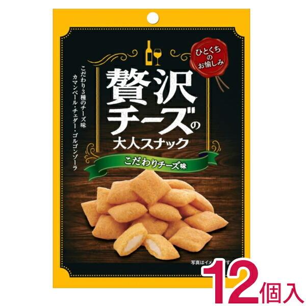 他サイト： 菊屋 贅沢チーズの大人スナック こだわりチーズ味 35ｇ ×12の商品画像