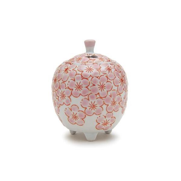 日本香堂 香炉 花詰ピンク 九谷焼 79353 : XPRICE Yahoo!店 - 通販