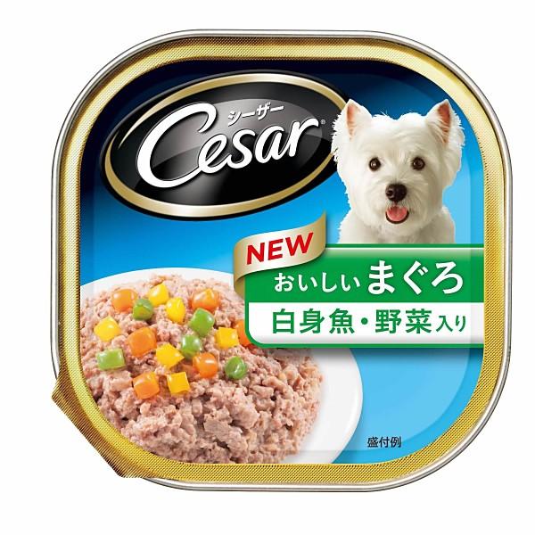 MARS マースジャパン CE71Nシーザーまぐろ白身魚野菜100g 犬用フード