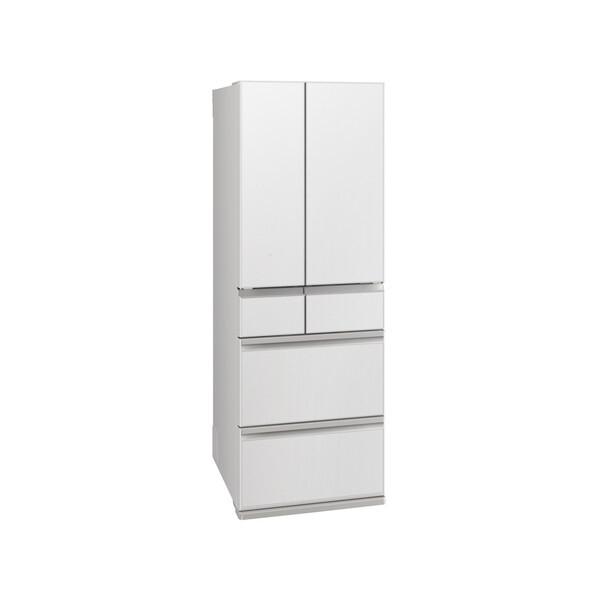 928⭕️冷蔵庫　400-500㍑　大型　三菱　フレンチ　シルバー　安い　設置無料 三菱（MITSUBISHI） 冷蔵庫 500L以上 二人暮らし 540L 観音開き