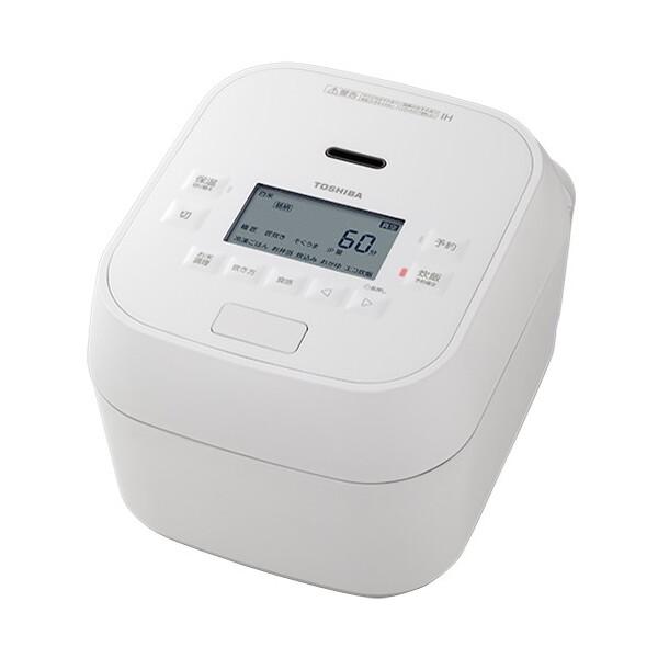 TOSHIBA RC-10HGX 炊飯器 ホワイト 東芝 RC-10HGX(W) 真空圧力IH炊飯器 炎 匠炊き 5.5合炊き グラン