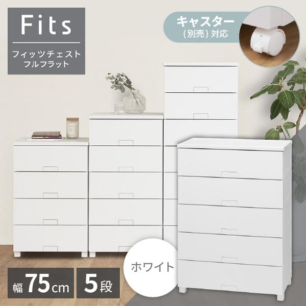 天馬 天馬(Tenma) フィッツチェスト フルフラット7505 ホワイト 収納