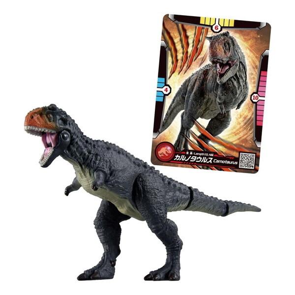 【美品】ジュラシック・ワールドカルノタウルスアロサウルス タカラトミー（TAKARA TOMY） アニア ジュラシック・ワールド カルノ
