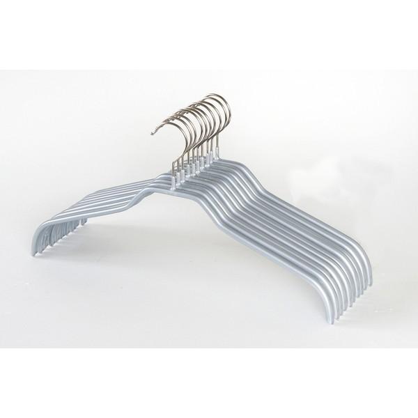 MAWA 110566 シルバー マワハンガー レディースハンガー 10本組