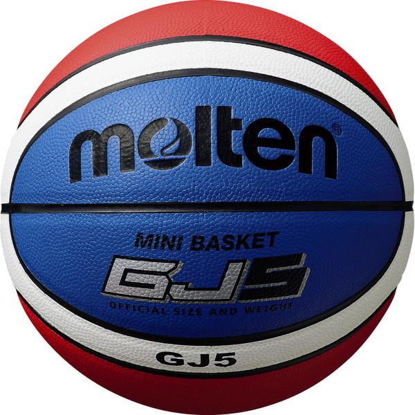 molten（モルテン） バスケットボール 5号球 GJ5 ホワイト・レッド