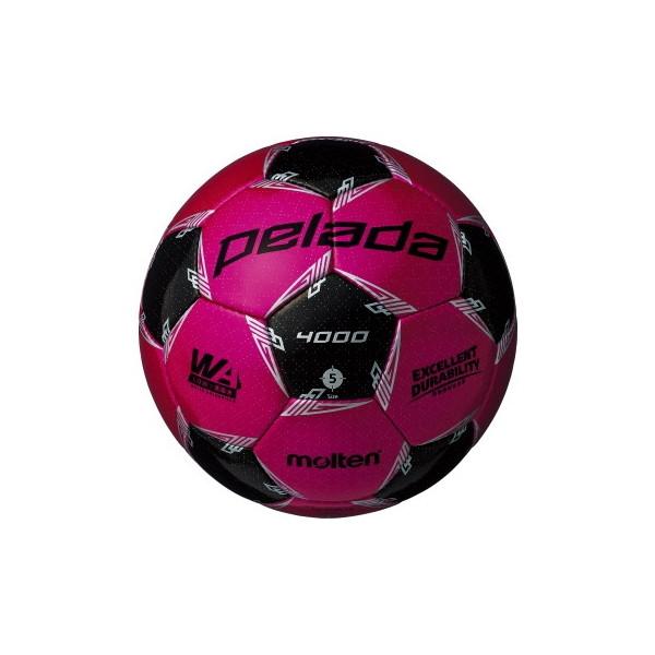 モルテン サッカーボール 5号球 ペレーダ4000 検定球 マジェンタピンク  