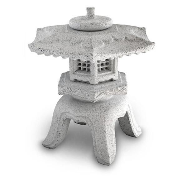 石原 御影調 角雪見灯籠 1尺5寸 メーカー直送 : XPRICE Yahoo!店