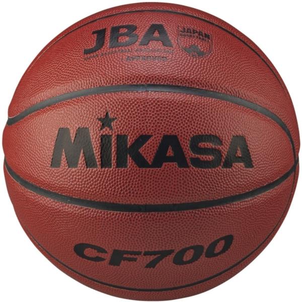 ミカサ MIKASA 4907225040612 CF700 バスケット7号 検定球 茶 バスケットボール 人工皮革 男子用