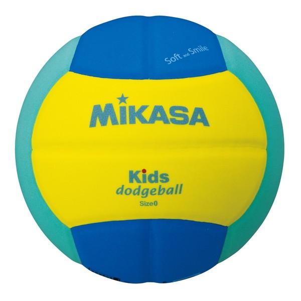 MIKASA SD00-YLG スマイルドッジ0号 EVA 約150g 青/黄/緑
