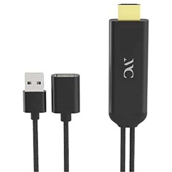 �J�V���� KD-207 �u���b�N HDMI�ϊ��P�[�u��(iPhone��p)