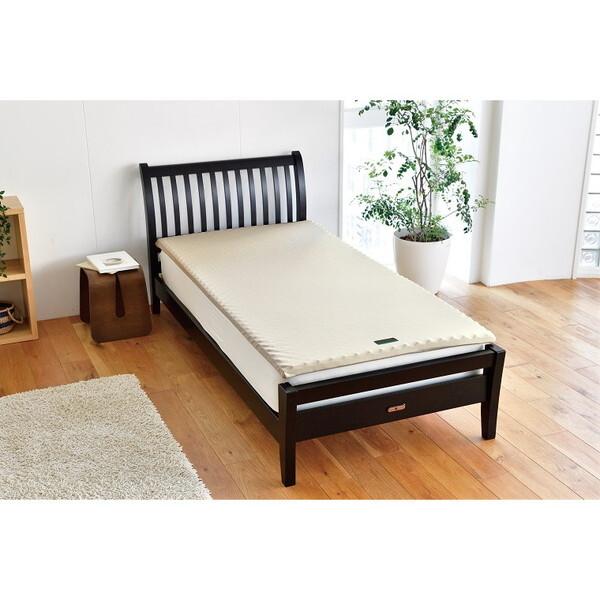 西川（nishikawa） RAKURA マットレスパッド セミダブル ゴールド 120