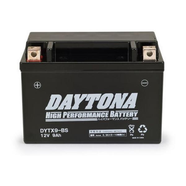 在庫有 フル充電済み デイトナ ハイパフォーマンスバッテリー MFバッテリー DYTX9-BS DAYTONA 品番 92882