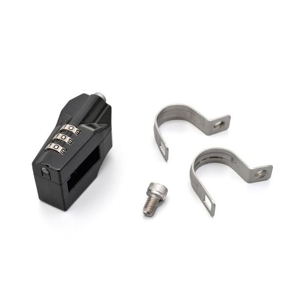 他サイト： デイトナ D95206 ヘルメットロック ダイヤルタイプ ブラック 汎用の商品画像