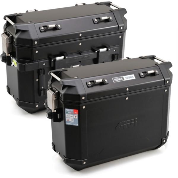 デイトナ 98493 GIVI OBKN37BPACK2 サユウBK ブラックライン アルミ 
