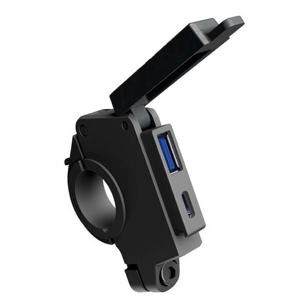 DAYTONA（デイトナ） D46392 バイク用 USB電源 USB-A+USB-C QC3.0/PD3