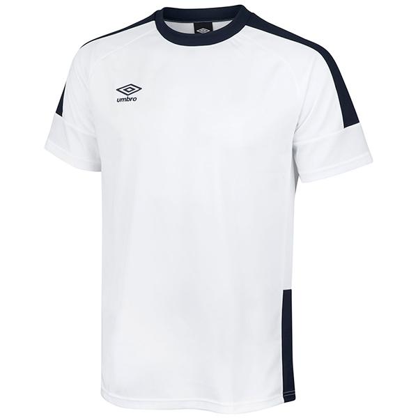 umbro（アンブロ） サッカー ゲームシャツ 切替 ホワイト L UAS6302