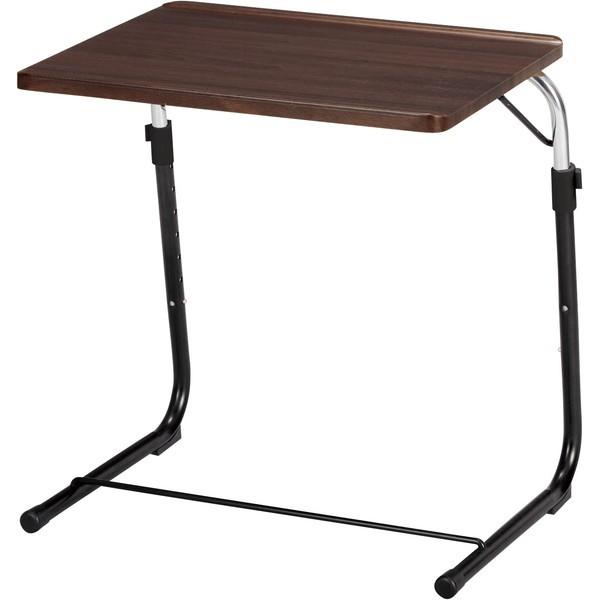 他サイト： 弘益 FLS-1(BR) フォールディングサイドテーブル ブラウン メーカー直送の商品画像