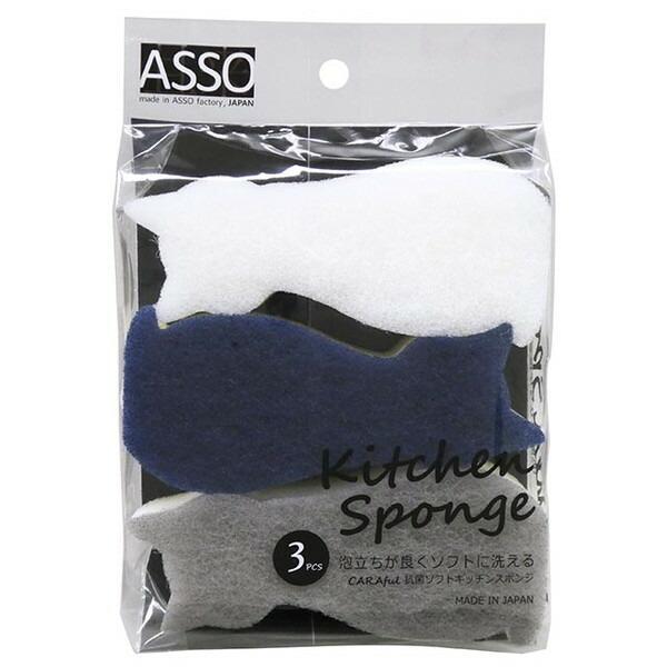 ���C�Y CARAful �R�ۃ\�t�g �L�b�`���X�|���W �˂�3�g AS-001