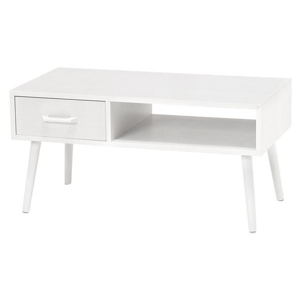 萩原(Hagihara) MT-6540WS 節約 テーブル 新生活 インテリア 家具