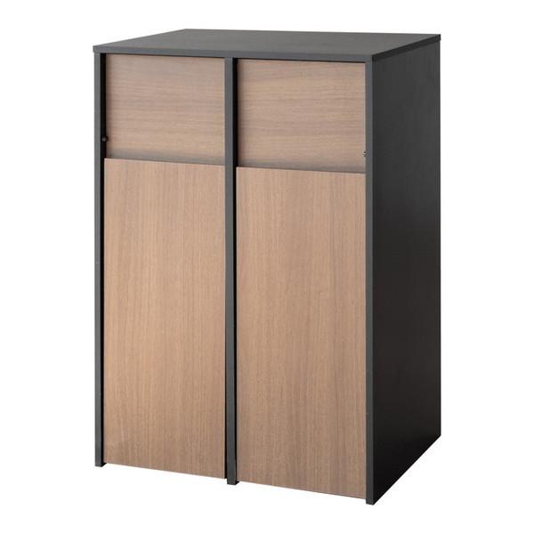 宮武製作所 602100009 2分別キャスターボックス DB-F2100 ブラウン