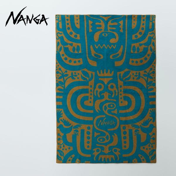 TREE OF LIFE コットンブランケット シングル ブルーツリー COTTON BLANKET S SINGLE BLUE TREE NZ2254-4C421 N197B773 NANGA NANGA（ナンガ） ツリーオブライフ コットンブランケット シングル