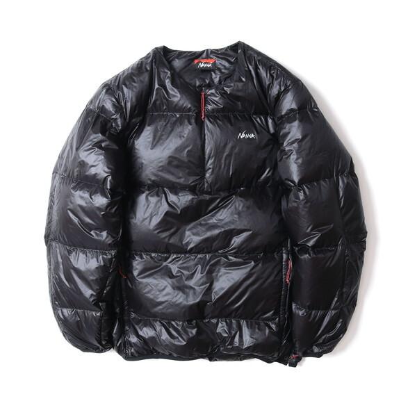 NANGA / ダウンジャケット/XL/ナイロン/BRW/ND2241-1A310 NANGA（ナンガ） マウンテン ロッジ ダウンクルーネックトップ
