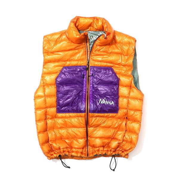 ナンガ ULTILIGHT DOWN VEST PACKABLE ORG N2530-0B073C N0005469 NANGA Mサイズ NANGA（ナンガ） ULTILIGHT DOWN VEST PACKABLE ORG N2530-0B073C