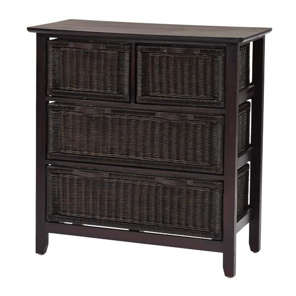 ラタンチェスト アンティークブラウン G5471AT メーカー直送 : XPRICE