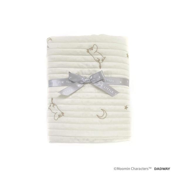 他サイト： ムーミンベビー キルトケット M ステラ オフホワイト NZMB005150221の商品画像