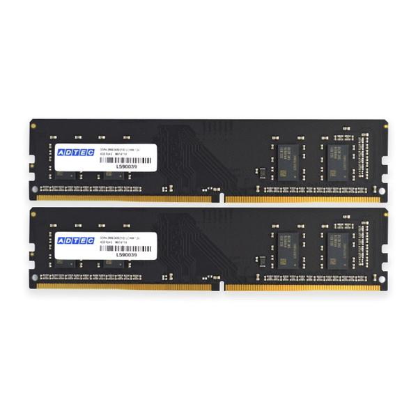ADTEC 16GB DDR4 3200MHz メモリモジュール ADTEC（アドテック） ADTEC ADS3200D-H16GW メモリ (DDR4-3200 UDIMM