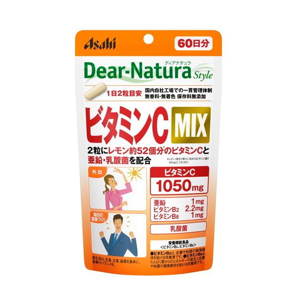 アサヒグループ食品 ディアナチュラ スタイル ビタミンC MIX 120粒