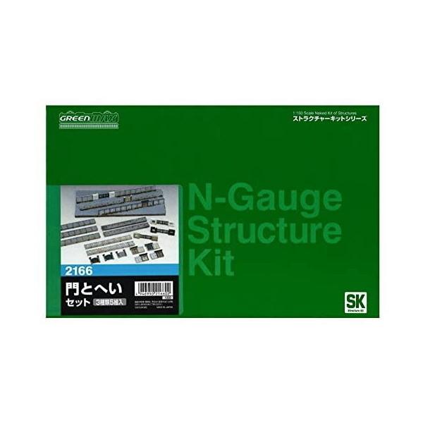 グリーンマックス ストラクチャーシリーズ 門とへいセット 3種5組入