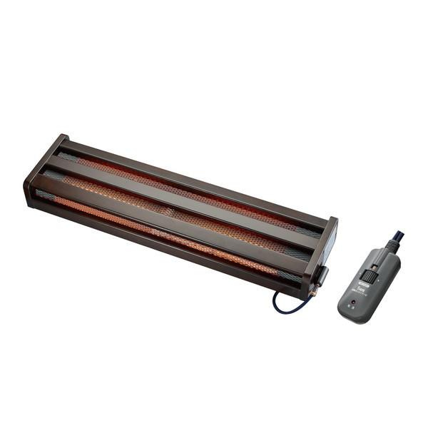 足元ヒーター 小型 足置きフットヒーター デスク下 320W MFH-321ET(DA) テーブル下 メトロヒーター つま先 フットヒーター 省エネ ダイニング パーソナル暖房
