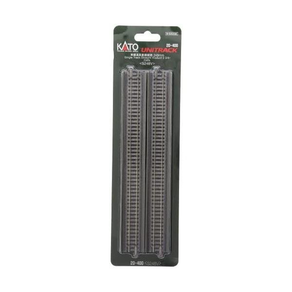 カトー（KATO） 20-400 単線高架直線線路 248mm(2本) : XPRICE Yahoo