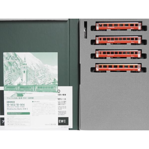 KATO 10-1414 アルプスの赤い客車 EWI 4両セットB