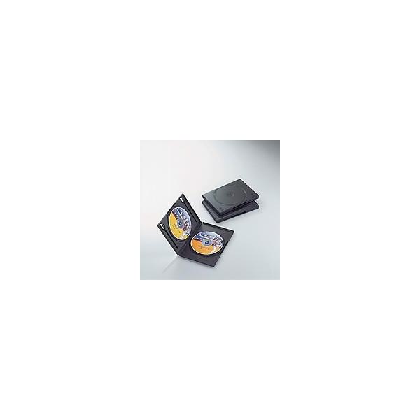 DVDg[P[X ELECOM GR CCD-DVD04BK 2[ 3g ubN