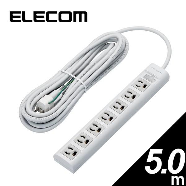 �}���`�^�b�v ELECOM �G���R�� T-Y055DA 3P 7�� �}�O�l�b�g �����~�� ���T�[�W�K�[�h 3P-2P�ϊ��A�_�v�^�t �ꊇ�X�C�b�` 5.0m ���[�J�[����