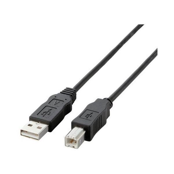 ELECOM USB2-ECO10 1m RoHSΉUSBP[u 1.0m ubN