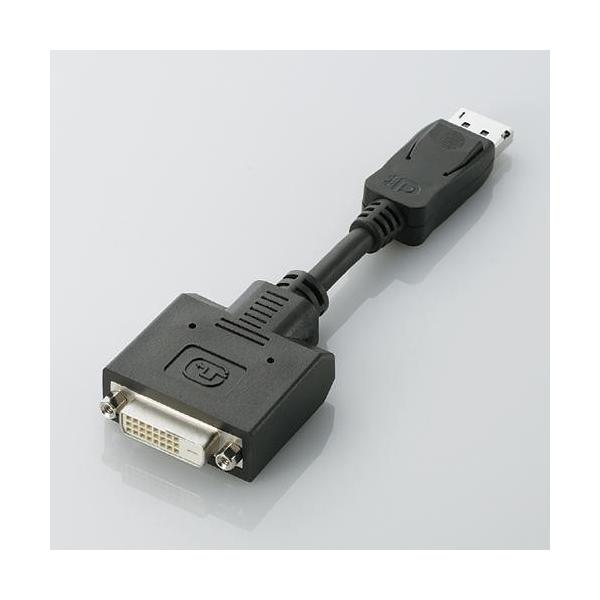 DVI�ϊ��A�_�v�^ ELECOM �G���R�� AD-DPDBK DisplayPort-DVI ���[�J�[����