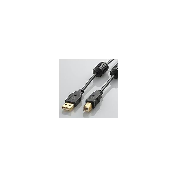 �m�C�Y�ɋ����t�F���C�g�R�A�t��USB2.0�P�[�u�� 5.0m U2C-BF50BK