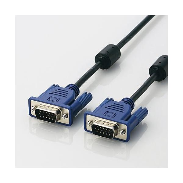 �f�B�X�v���C�P�[�u�� ELECOM �G���R�� CAC-50BK/RS RoHS���� D-Sub15�s��(�~�j)�P�[�u�� 5.0m