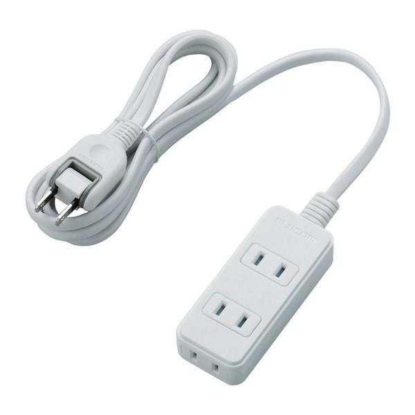 �}���`�^�b�v ELECOM �G���R�� T-TST02-22320WH �ق���h�~�V���b�^�[�^�b�v 3�� 2m �z���C�g