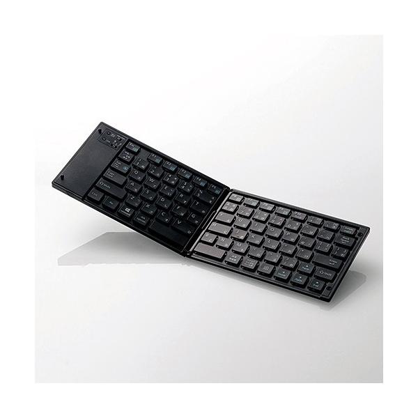 CXL[{[h ELECOM GR TK-FLP01BK ubN Bluetooth3.0 ^ubgX^ht (Android/iOS/Win {79L[) [J[