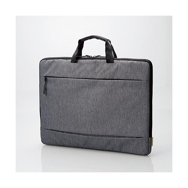 PC�p�o�b�O ELECOM �G���R�� BM-IBCH15GY �n���h���t�� PC�p �C���i�[�o�b�O 15.6�C���` �J�W���A���^�C�v �O���[