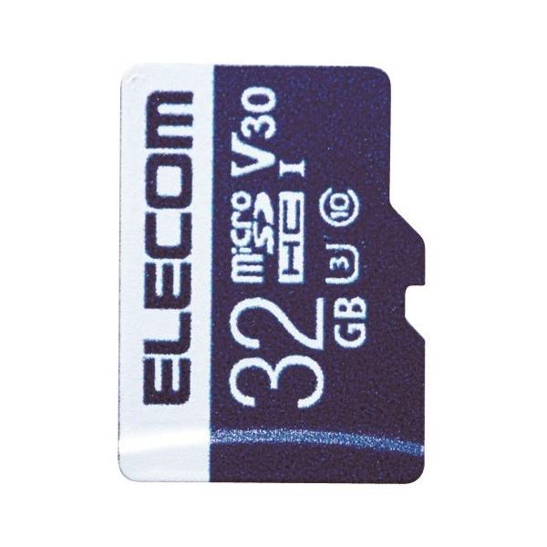 SDJ[h ELECOM GR MF-MS032GU13V3R microSDHCJ[h f[^T[rXt rfIXs[hNXΉ UHS-I U3 80MB/s 32GB [J[