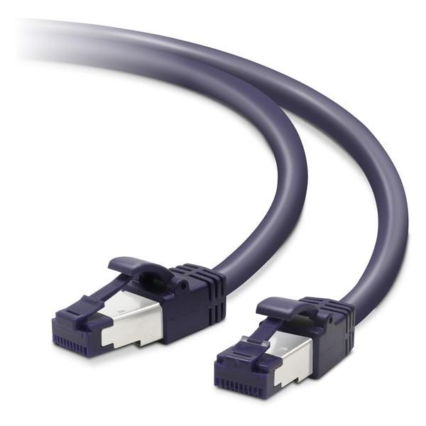 LANP[u ELECOM GR LD-OCTT/BM100 CAT8 ܐ܂h~ 10m u[^bN [J[