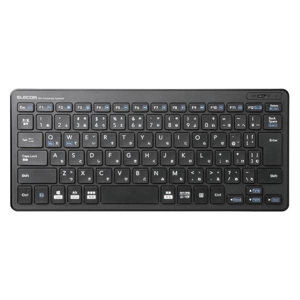 ���C�����X�L�[�{�[�h ELECOM �G���R�� TK-FDP098TBK ���C�����X�~�j�L�[�{�[�h �p���^�O���t�� ���^ �u���b�N ���[�J�[����